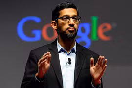 Tổng giám đốc điều hành (CEO) Google Sundar Pichai. (Nguồn: Getty Images)