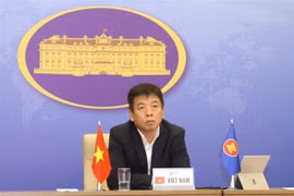 Vụ trưởng Vụ ASEAN Bộ Ngoại giao Vũ Hồ. (Ảnh: Văn Điệp/TTXVN)