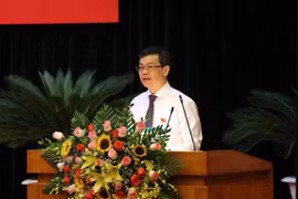 Ông Nguyễn Văn Sơn, Chủ tịch Ủy ban Nhân dân tỉnh Tuyên Quang. (Ảnh Quang Đán/TTXVN)