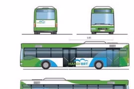 Hà Nội lý giải vì sao dự án xe buýt nhanh BRT chậm tiến độ