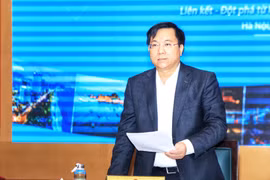 Thứ trưởng Bộ Kế hoạch và Đầu tư Trần Duy Đông phát biểu tại họp báo thông tin về Hội nghị triển khai Chương trình hành động của Chính phủ thực hiện Nghị quyết số 26-NQ/TW, ngày 1/2. (Ảnh: Tuấn Anh/TTXVN)