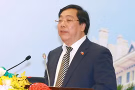 Đại sứ Việt Nam tại Liên bang Nga Nguyễn Thanh Sơn. (Ảnh: Doãn Tấn/TTXVN)