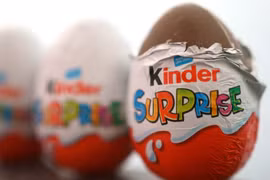 Kẹo chocolate Kinder bị thu hồi ở Mỹ vì lo ngại nhiễm khuẩn salmonella