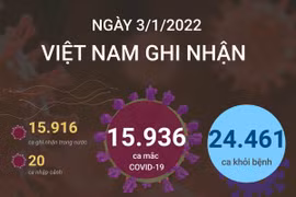[Infographics] Cập nhật thông tin về tình hình COVID-19 tại Việt Nam