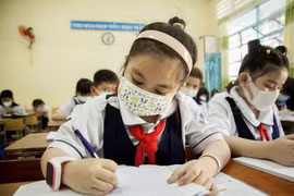 Tỷ lệ học sinh tiểu học tại Long An trở lại trường học cao