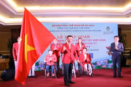 Đoàn thể thao người khuyết tật xuất quân tham dự ASEAN Para Games 11