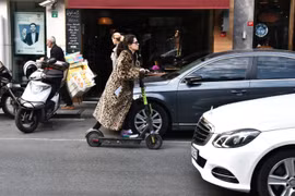 Xe scooter điện gây quan ngại về an toàn giao thông tại Thổ Nhĩ Kỳ