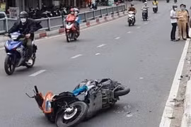 Quảng Trị: Hai xe môtô va chạm khiến 2 người thương vong