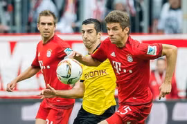 Tại trận lượt đi trên sân Allianz Arena, Bayern đã giành chiến thắng 5-1. Ảnh: Nguồn Fcb.de