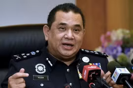 Cục trưởng Cục Điều tra tội phạm (CID) thuộc Cảnh sát Hoàng gia Malaysia Huzir Mohamed. (Nguồn: thestar) 