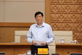 Quyền Bộ trưởng Bộ Y tế Nguyễn Thanh Long là một trong những thành viên của Ban Chỉ đạo Quốc gia phòng, chống dịch COVID-19. (Ảnh: Thống Nhất/TTXVN)