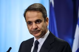 Thủ tướng Hy Lạp Kyriakos Mitsotakis. (Ảnh: AFP/TTXVN)