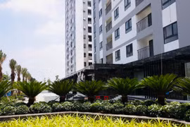 Dự án HanHomes Giang Biên (quận Long Biên, Hà Nội) được đầu tư xây dựng đồng bộ hệ thống hạ tầng kỹ thuật và xã hội. (Ảnh: Minh Nghĩa/Vietnam+)