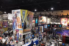 Một phần nhỏ của sàn triển lãm tại Comic-Con của năm trước. (Nguồn: kpbs)