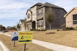 Nhà mới để bán tại bang Texas của Mỹ. (Nguồn: wsj)