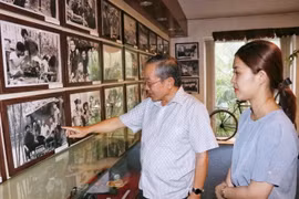 Nhà báo Phạm Nhật Nam, nguyên phóng viên khóa GP10 của Việt Nam Thông tấn xã, tăng cường cho Thông tấn xã Giải phóng trong kháng chiến chống Mỹ, cứu nước. (Ảnh: Tiến Lực/TTXVN)