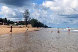 Bãi biển Bãi Dài, xã Gành Dầu, huyện đảo Phú Quốc, tỉnh Kiên Giang. (Ảnh: Lê Huy Hải/TTXVN)