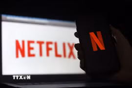 Netflix tự tin tuyên bố đã có một "khởi đầu năm 2025 đầy thuận lợi" với lợi nhuận đạt 2,9 tỷ USD. (Nguồn: AFP/TTXVN)