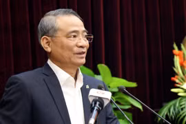Bí thư Thành ủy Đà Nẵng Trương Quang Nghĩa. (Ảnh: Nguyễn Sơn/TTXVN)