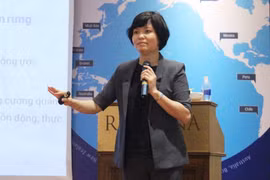 Bà Nguyễn Thị Thu Trang, Giám đốc Trung tâm WTO và Hội nhập VCCI. (Ảnh: Xuân Anh/TTXVN)