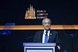 Thủ tướng Malaysia Mahathir Mohamad. (Ảnh: AFP/TTXVN)