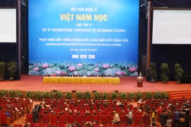 Quang cảnh hội thảo. (Ảnh: Phương Hoa/TTXVN)