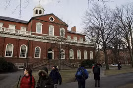 Đại học Harvard ở Mỹ. (Nguồn: CNN)