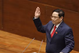 Ông Phạm Minh Chính được bầu làm Thủ tướng Chính phủ. (Nguồn: TTXVN)
