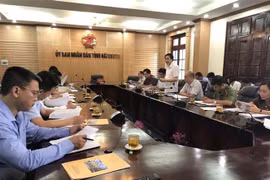 Đoàn kiểm tra của Bộ Nội vụ làm việc với tỉnh Hải Dương. (Ảnh minh họa: Tiến Vĩnh/TTXVN)
