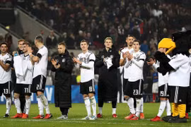 Đội tuyển đức vẫn đứng thứ nhất. (Nguồn: DFb.de)