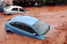 Mưa lũ gây nhiều thiệt hại ở Ai Cập. (Nguồn: weather.com)