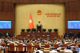 Quang cảnh phiên họp Quốc hội. (Nguồn: TTXVN)
