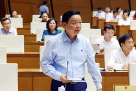 Phó Thủ tướng Trần Hồng Hà phát biểu. (Ảnh: Phạm Kiên/TTXVN)