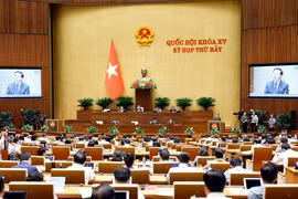 Kỳ họp thứ 7, Quốc hội khóa XV. (Nguồn ảnh: TTXVN)
