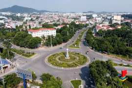 Thành phố Vĩnh Yên, tỉnh Vĩnh Phúc. (Ảnh: Hoàng Hùng/TTXVN)