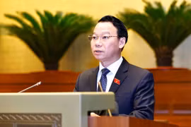 Bộ trưởng Bộ Tài nguyên và Môi trường Đỗ Đức Duy. (Ảnh: Doãn Tấn/TTXVN)