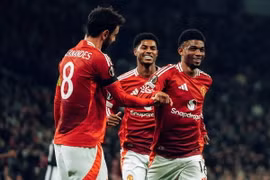 Manchester United chiến thắng đầu tiên ở Europa League mùa giải 2024-25. (Nguồn: Getty Images)