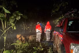 Lực lượng cứu hộ tại hiện trường. (Nguồn: nytimes)