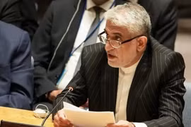 Đại sứ Iran tại Liên Hợp Quốc Amir Saeid Iravani. (Ảnh: IRNA/TTXVN)