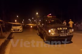 Hiện trường vụ việc (Ảnh: PV/Vietnam+)