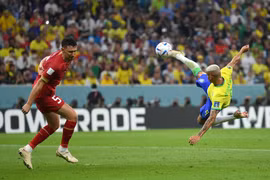 Richarlison ẵm giải bàn thắng đẹp nhất World Cup 2022