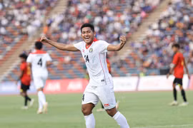 U22 Indonesia là đội đầu tiên giành quyền vào Bán kết SEA Games 32. (Nguồn: PSSI)