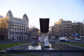 Quảng trường Catalunya ở thành phố Barcelona. (Nguồn: Wikipedia) 