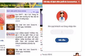Chatbot hỏi đáp về dịch bệnh COVID-19. 
