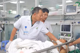 Bệnh viện Hữu nghị Việt Đức đã tiếp nhận điều trị trường hợp nam bệnh nhân trú tại thôn Làng Nủ, xã Phúc Khánh (huyện Bảo Yên, tỉnh Lào Cai. (Ảnh: PV/Vietnam+)