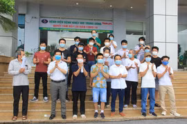 Các bệnh nhân được công bố khỏi bệnh ngày 18/8. (Ảnh: PV/Vietnam+)