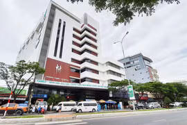 Bệnh viện Gia Đình "chia lửa" cùng thành phố Đà Nẵng đẩy lùi dịch bệnh. (Ảnh: Văn Dũng/TTXVN)