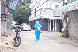 Nhân viên y tế tại Thành phố Hồ Chí Minh. (Ảnh: PV/Vietnam+)