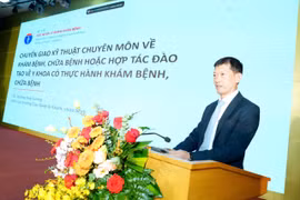 Tiến sỹ Dương Huy Lương - Phó Cục trưởng Cục Quản lý Khám chữa bệnh (Bộ Y tế). (Ảnh: PV/Vietnam+)