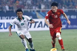 Xuân Trường không có tên trong danh sách bình chọn Quả bóng Vàng Việt Nam 2016. (Ảnh: Minh Chiến/Vietnam+)